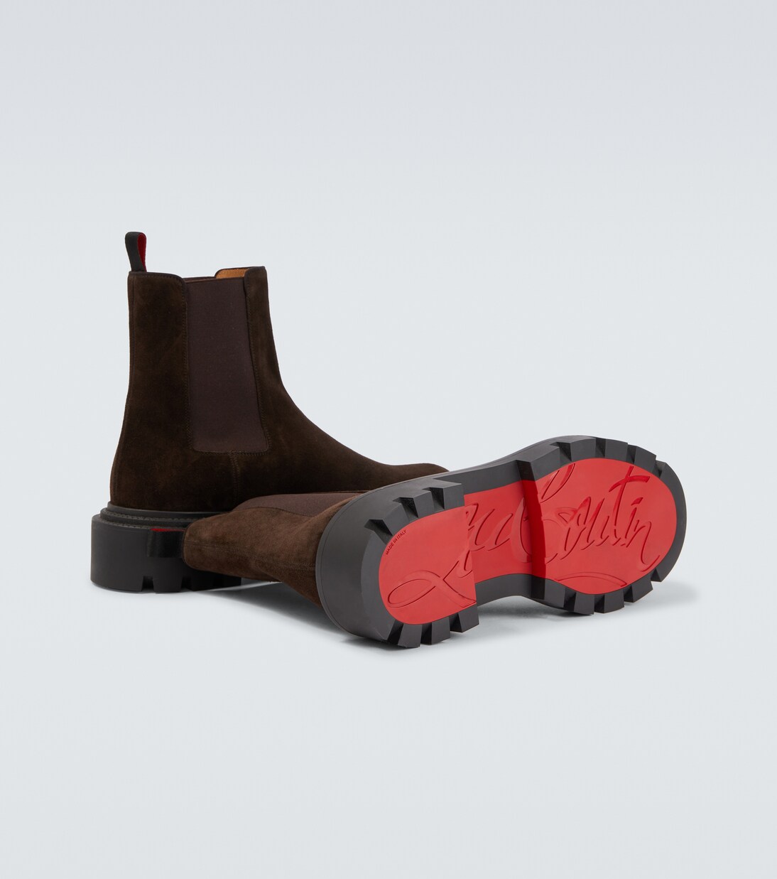 Botas Chelsea Devon College de ante | Christian Louboutin