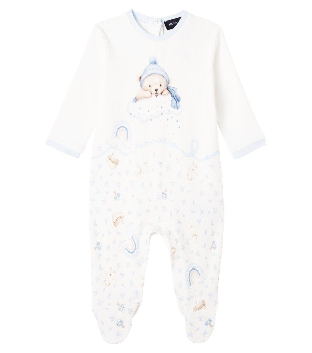 Baby Set aus Strampler und Decke aus Baumwolle | Monnalisa