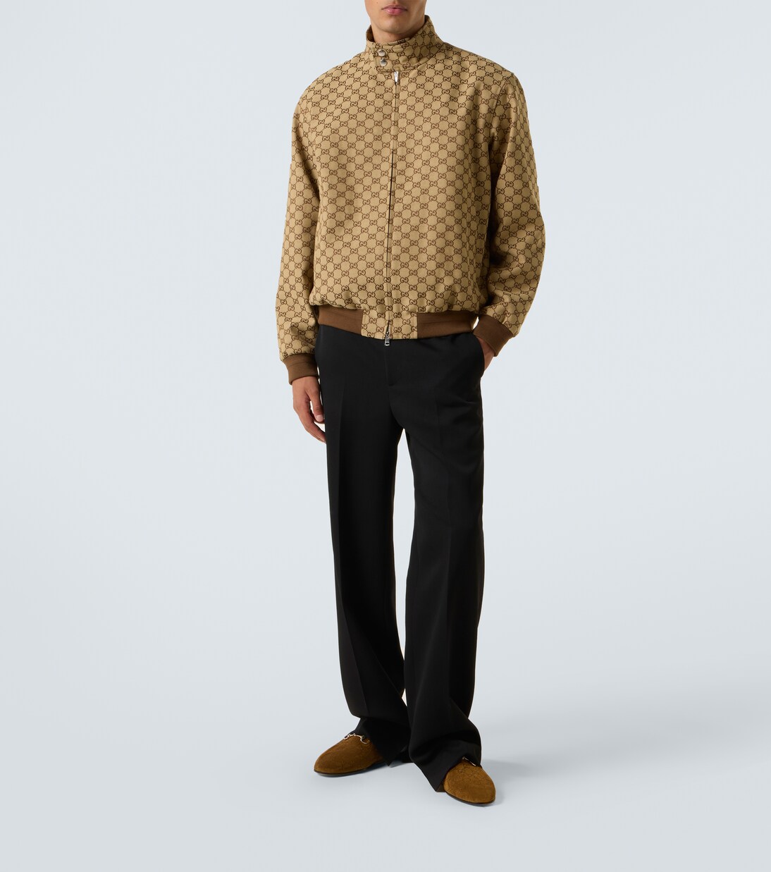 GG Horsebit suede mules | Gucci