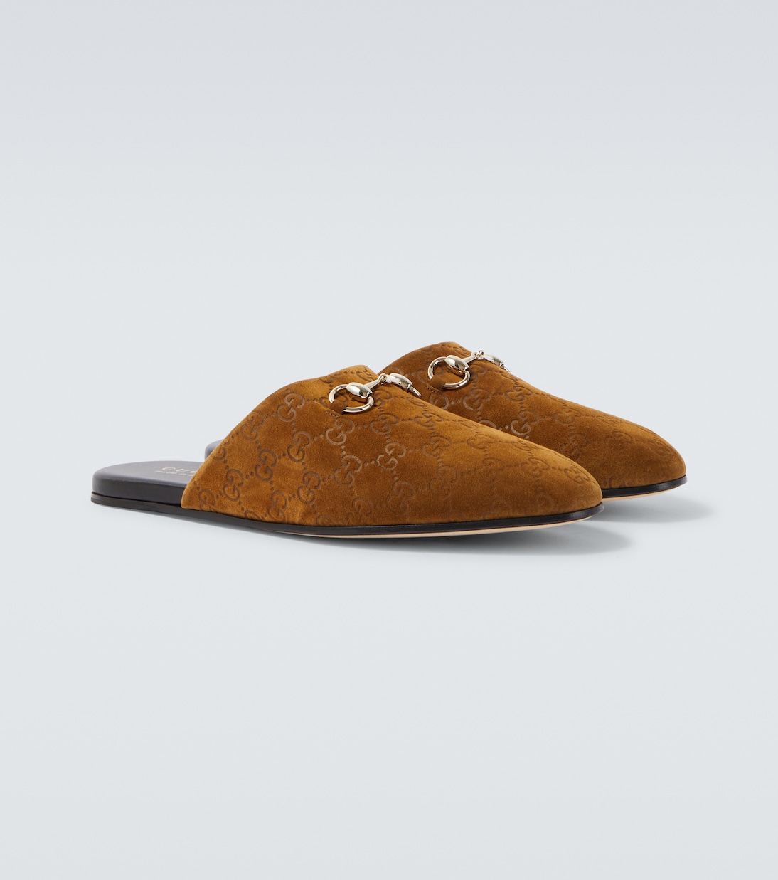 GG Horsebit suede mules | Gucci
