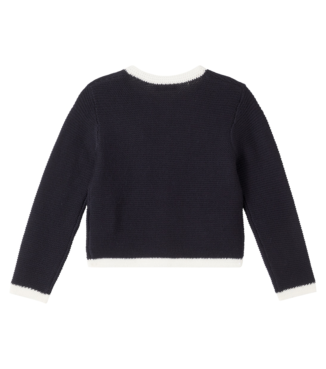 Elaia embroidered wool cardigan | Bonpoint