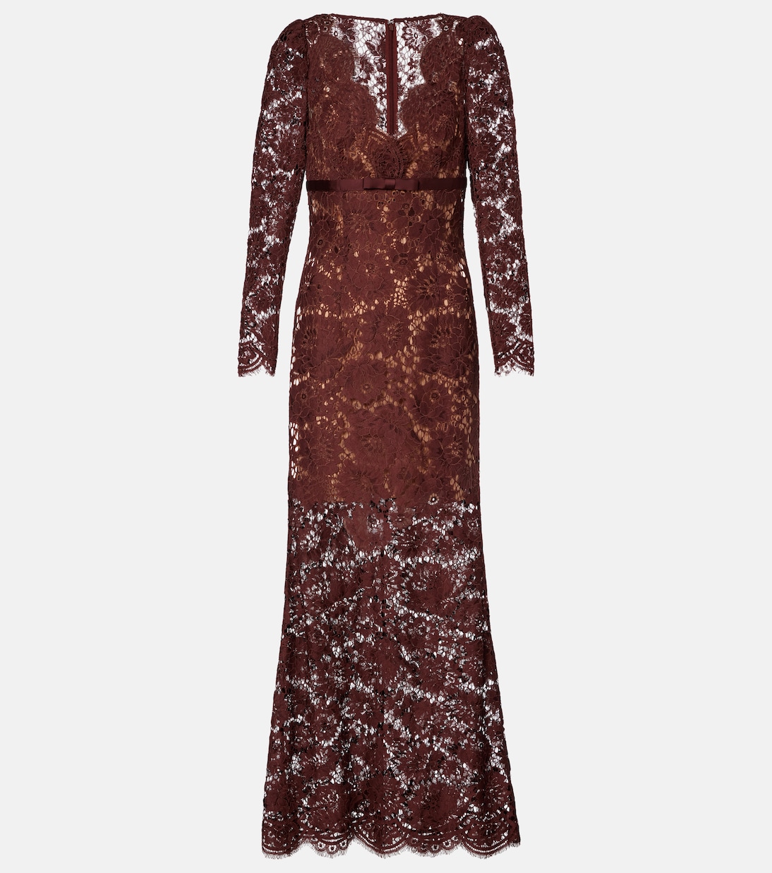 Robe longue en dentelle | Self-Portrait