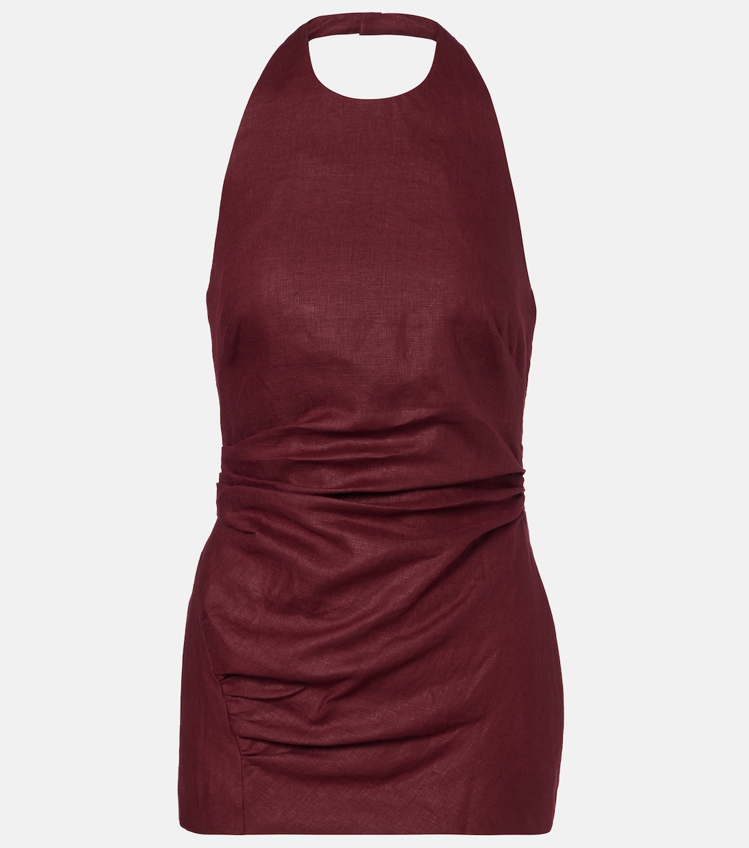 Fia halterneck linen top | Faithfull