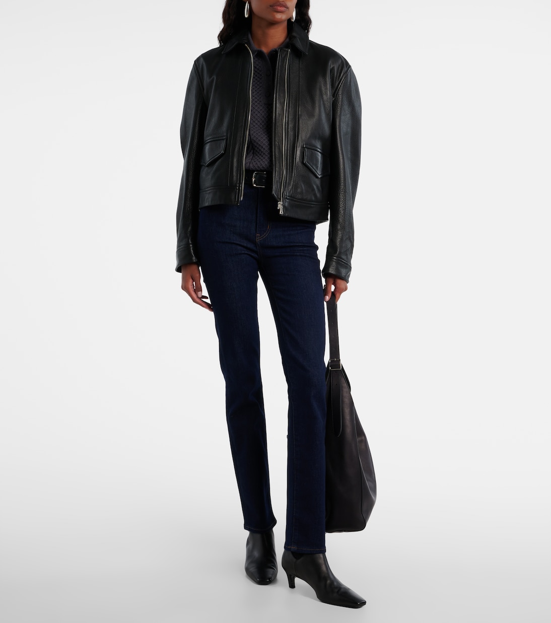 Pencil high-rise slim jeans | Frame