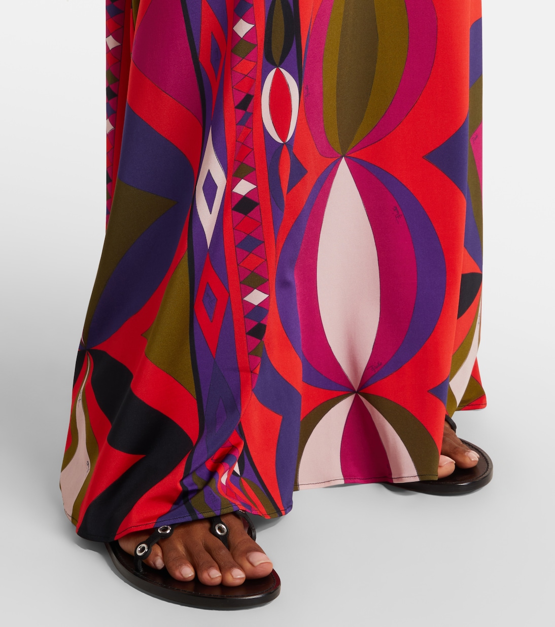 Maxirock aus Satin | Pucci