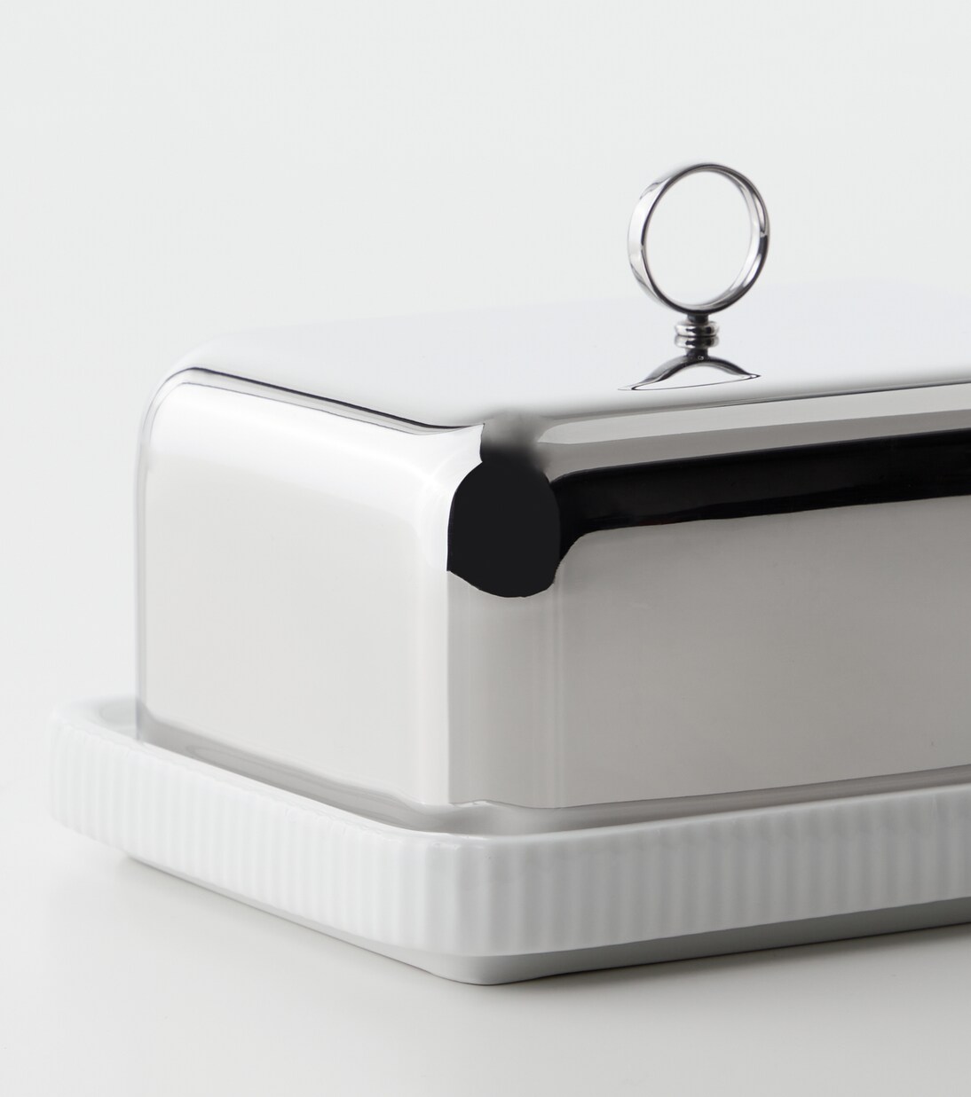 Barnadotte butter dish by Sigvard Bernadotte | Georg Jensen