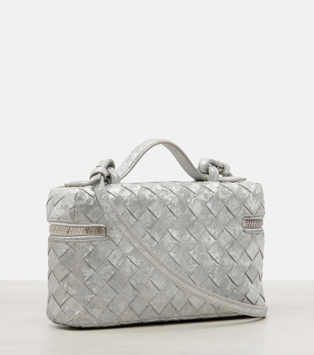 Bang Bang metallic leather vanity bag | Bottega Veneta