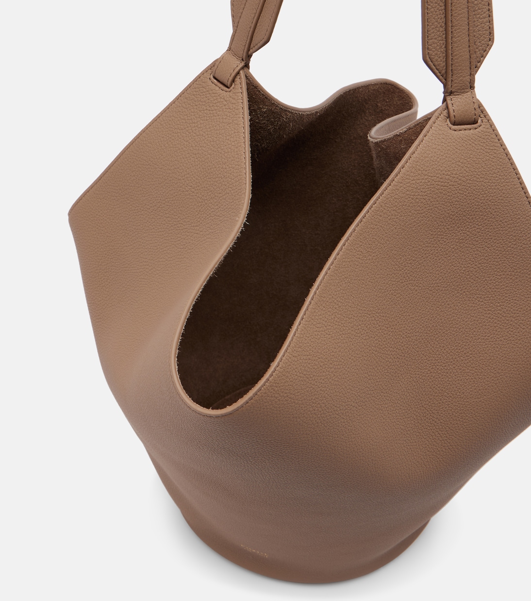 Tote Bag Lotus Small aus Leder | Khaite