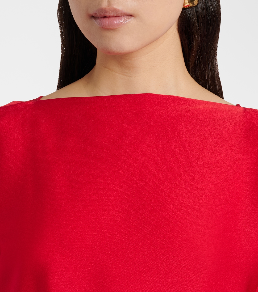 Draped satin gown | Max Mara