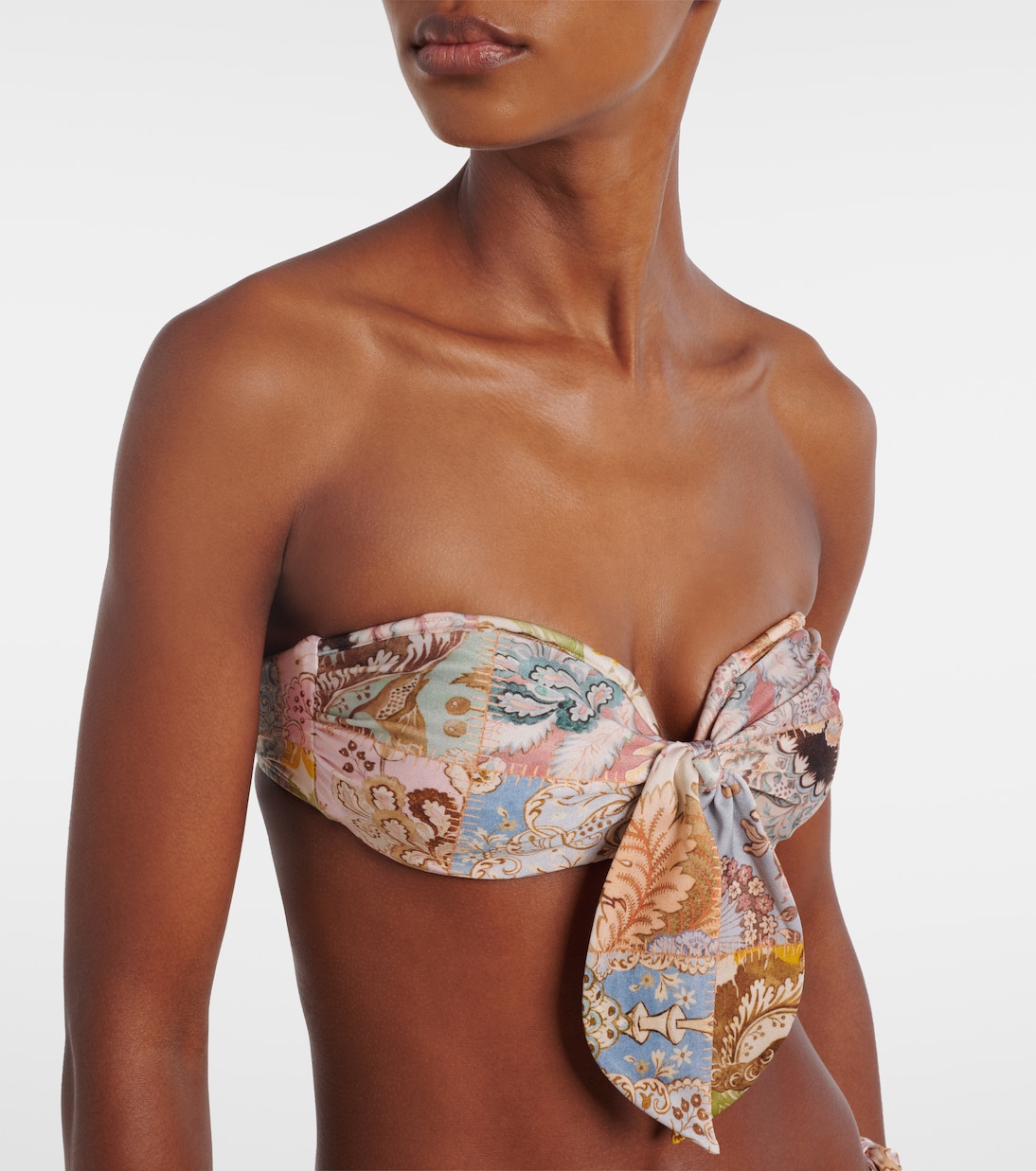 Bedrucktes Bikini-Oberteil Daylight | Zimmermann