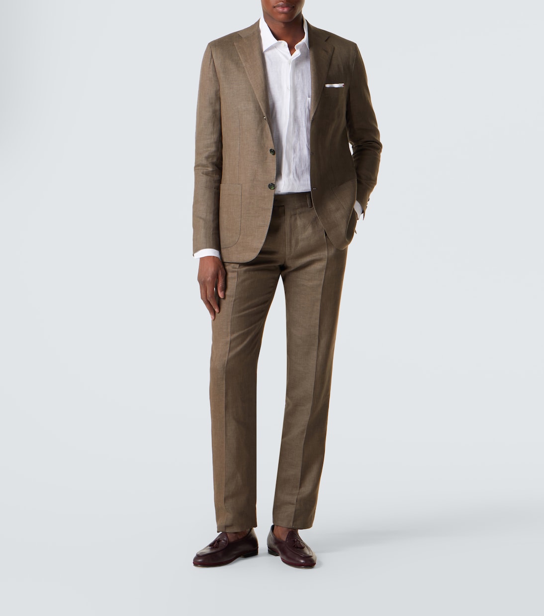 Costume en lin mélangé | Kiton