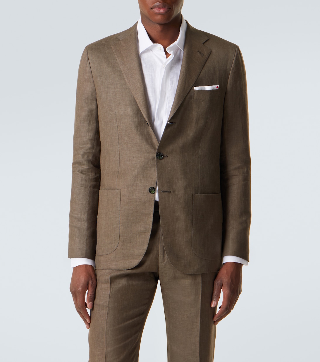 Costume en lin mélangé | Kiton