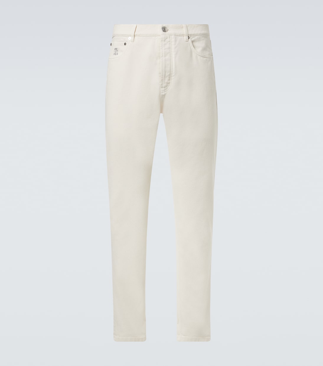 Mid-rise straight jeans | Brunello Cucinelli