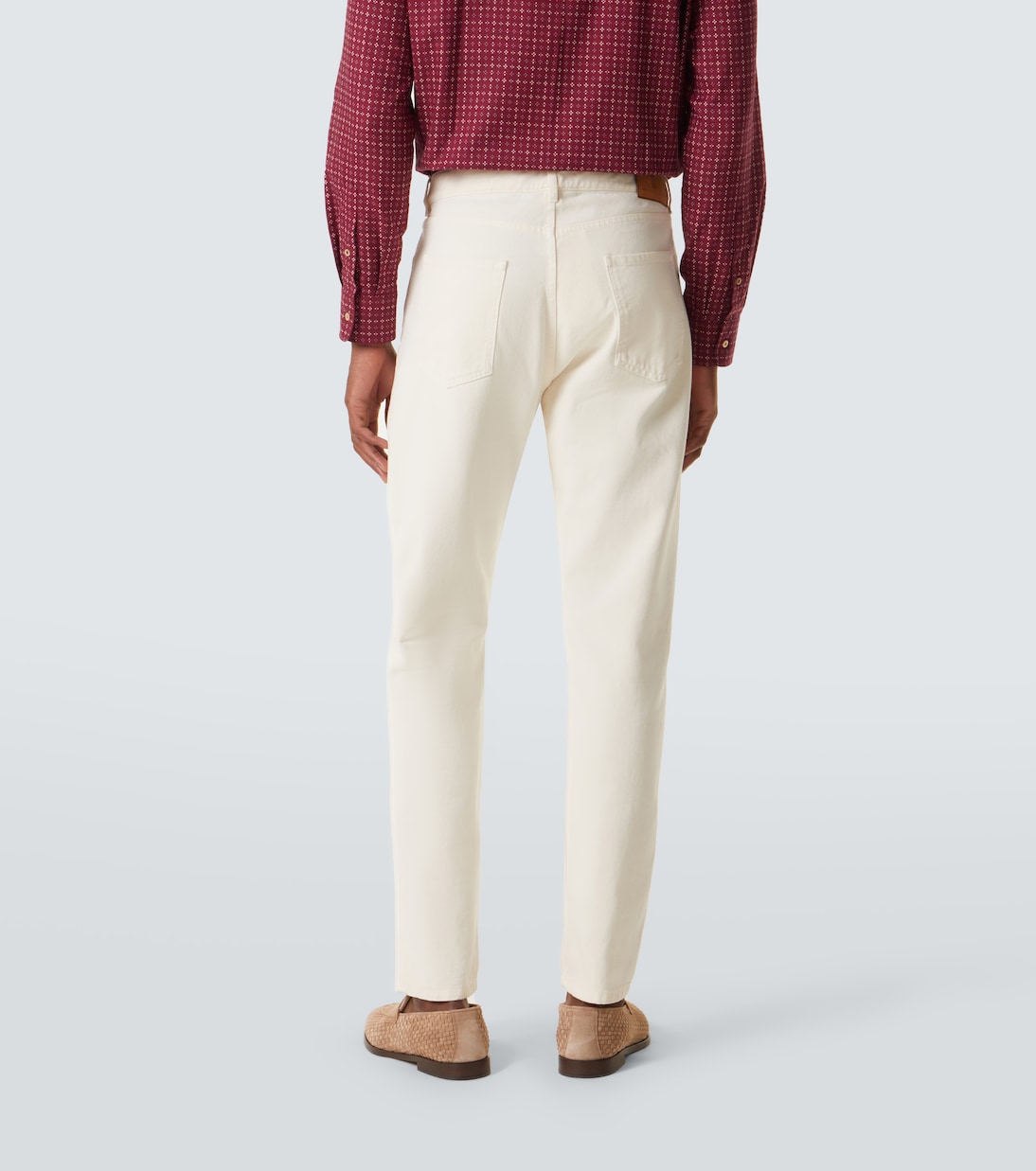 Mid-rise straight jeans | Brunello Cucinelli