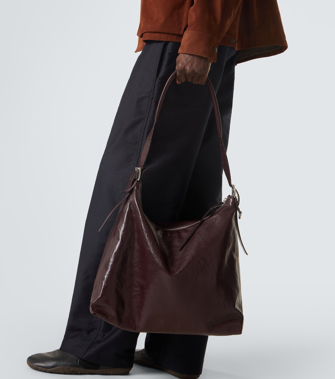 Bolso al hombro de piel | Lemaire