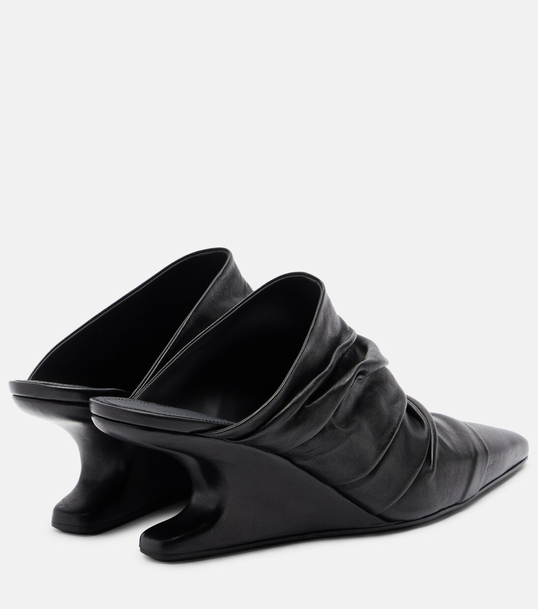 Mules Cantilever 60 de piel | Rick Owens