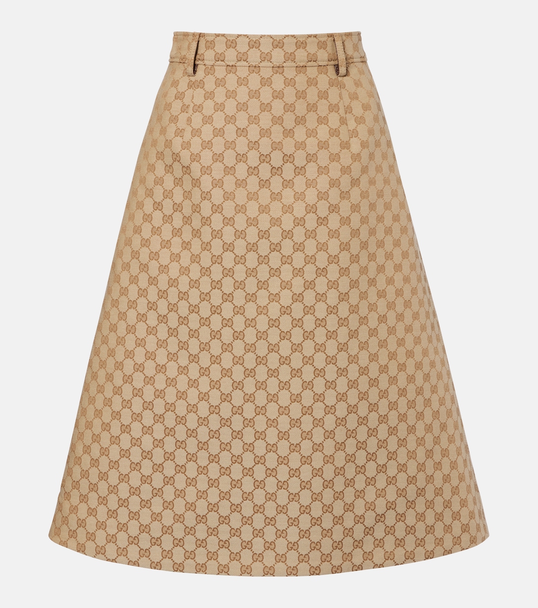 GG Canvas midi skirt | Gucci