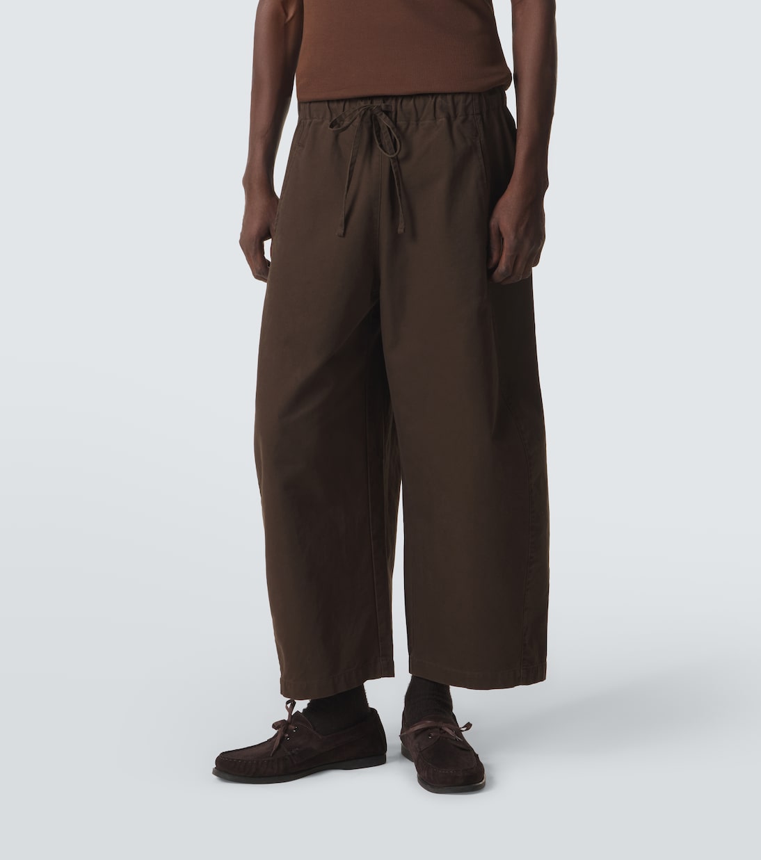 Pantalones deportivos Loft de jersey de algodón | Entire Studios