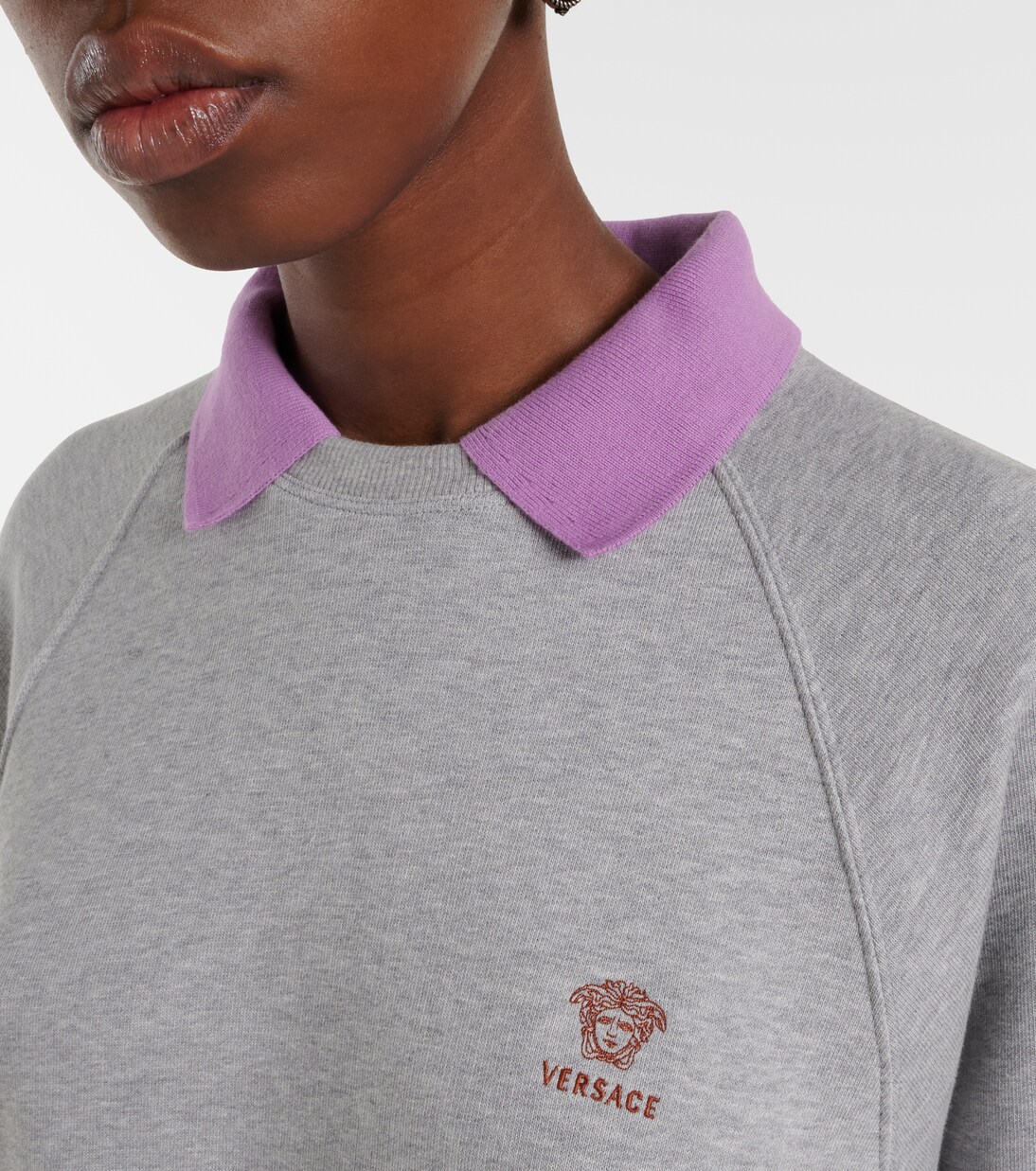 Cotton jersey sweatshirt | Versace