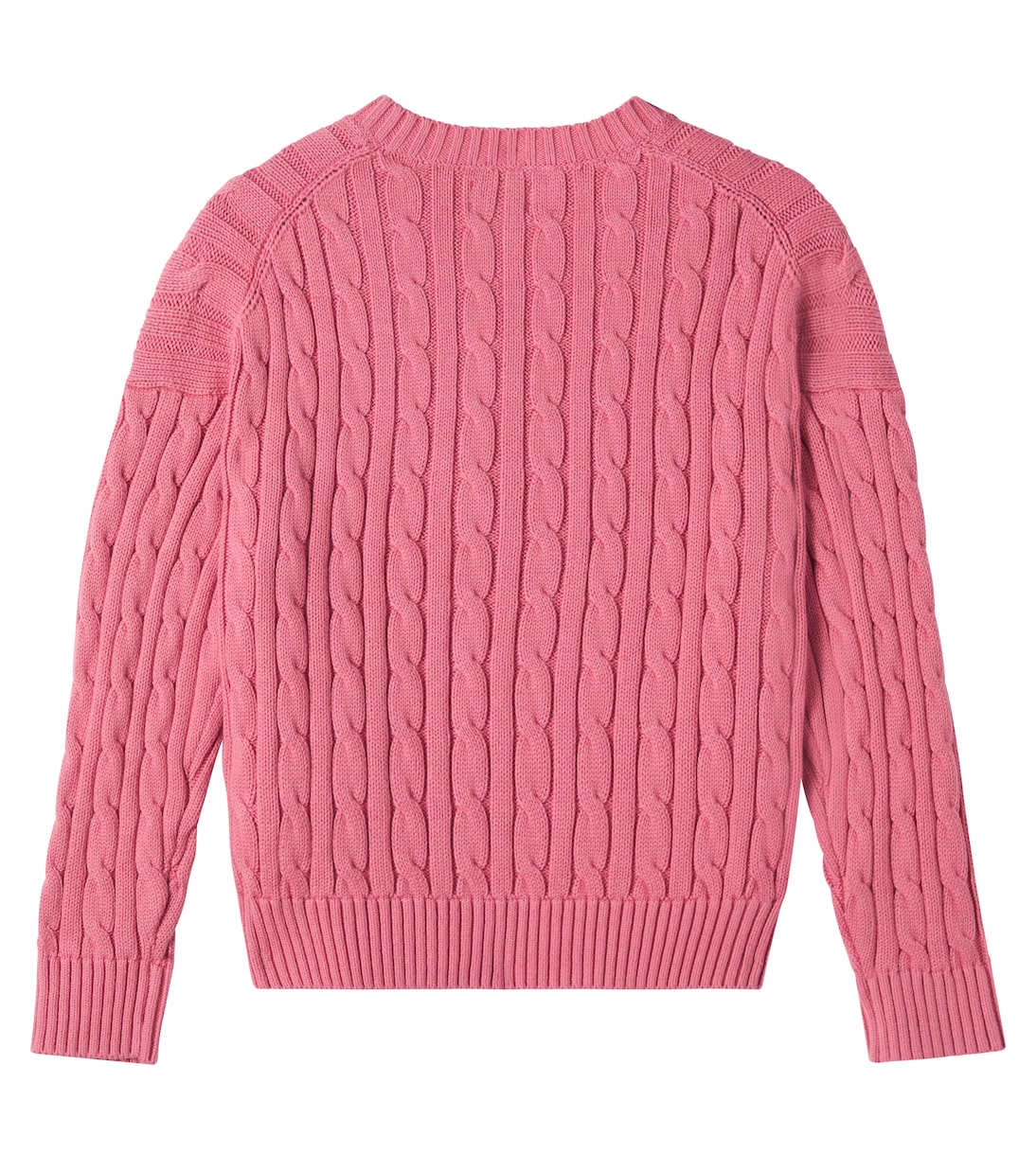Cable-knit cotton sweater | Polo Ralph Lauren Kids