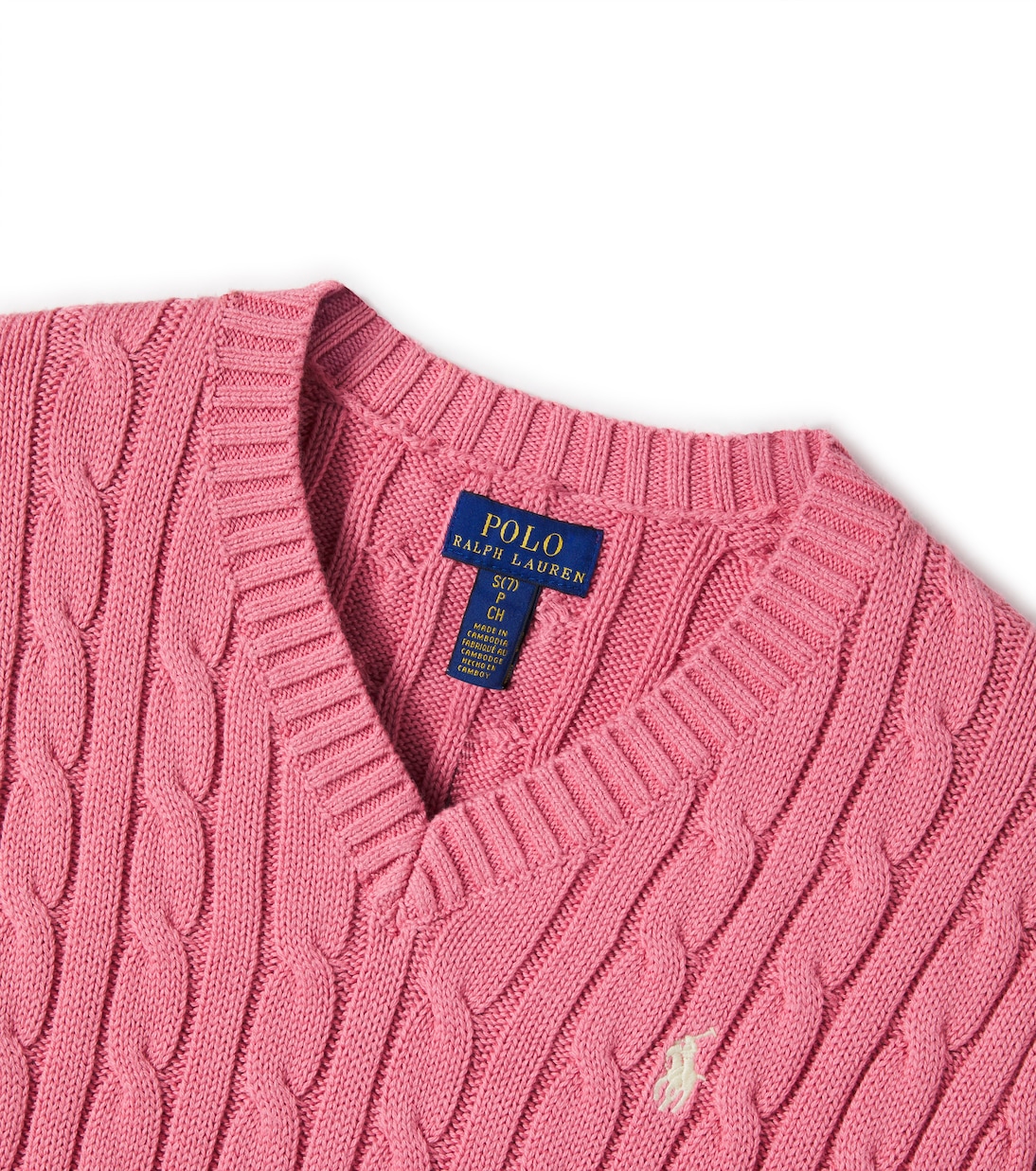 Cable-knit cotton sweater | Polo Ralph Lauren Kids