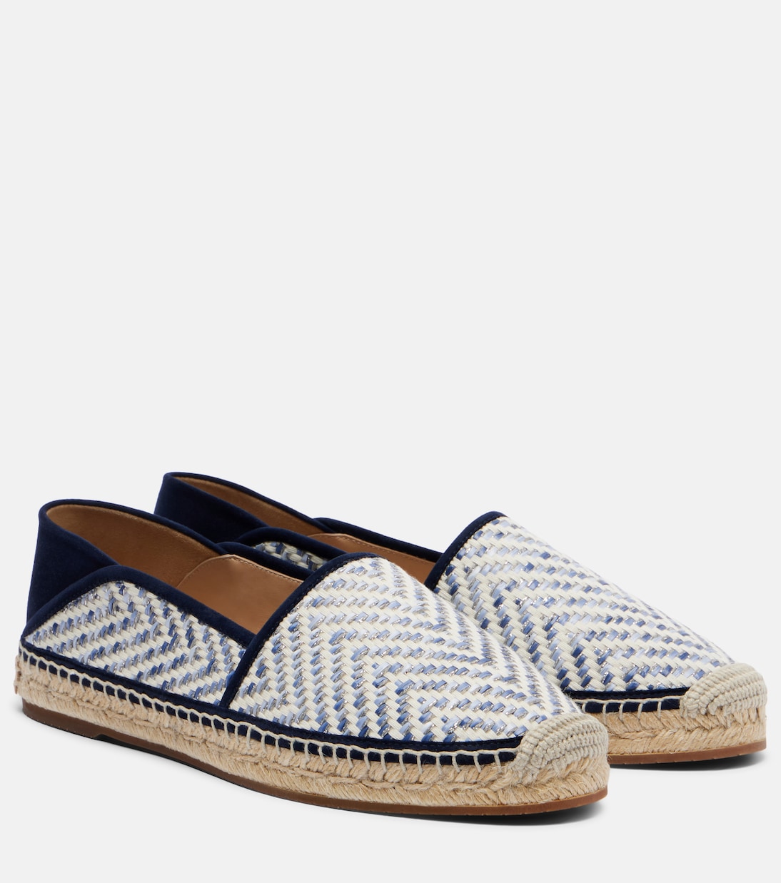 Espadra raffia-effect espadrilles | Manolo Blahnik