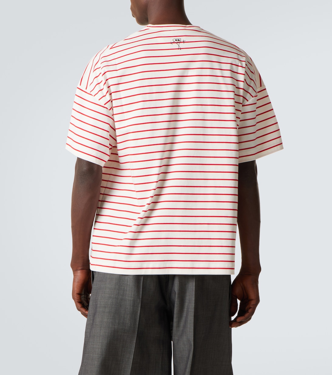 Striped cotton T-shirt | Plan C