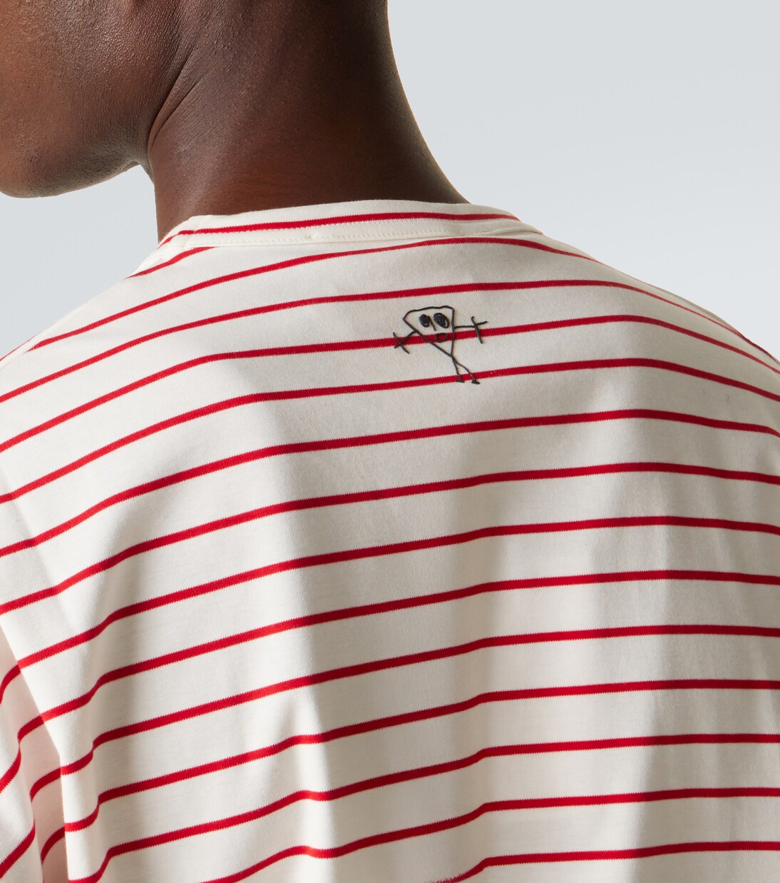 Striped cotton T-shirt | Plan C