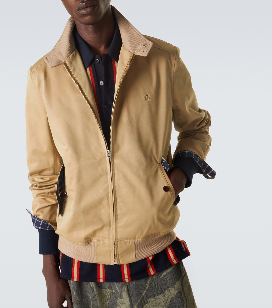 Cotton-blend blouson jacket | Junya Watanabe