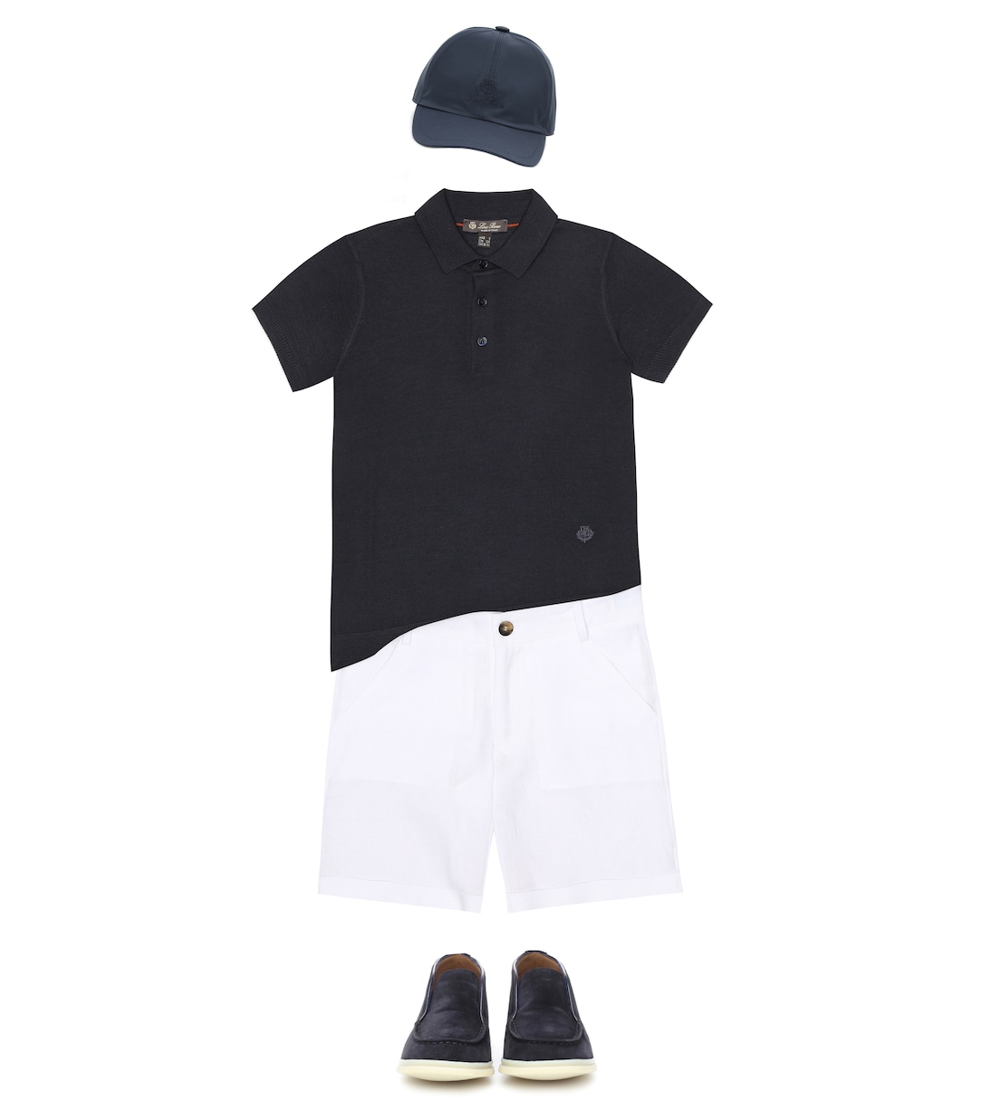 Casquette Baseball S Wind brodée | Loro Piana Kids