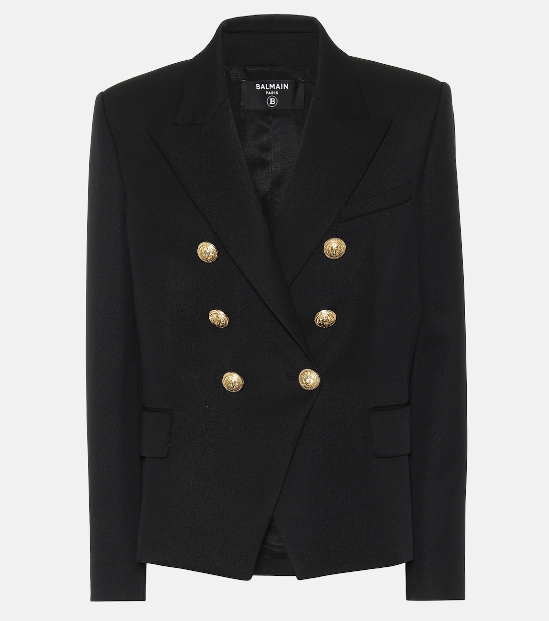 Double-breasted wool blazer | Balmain