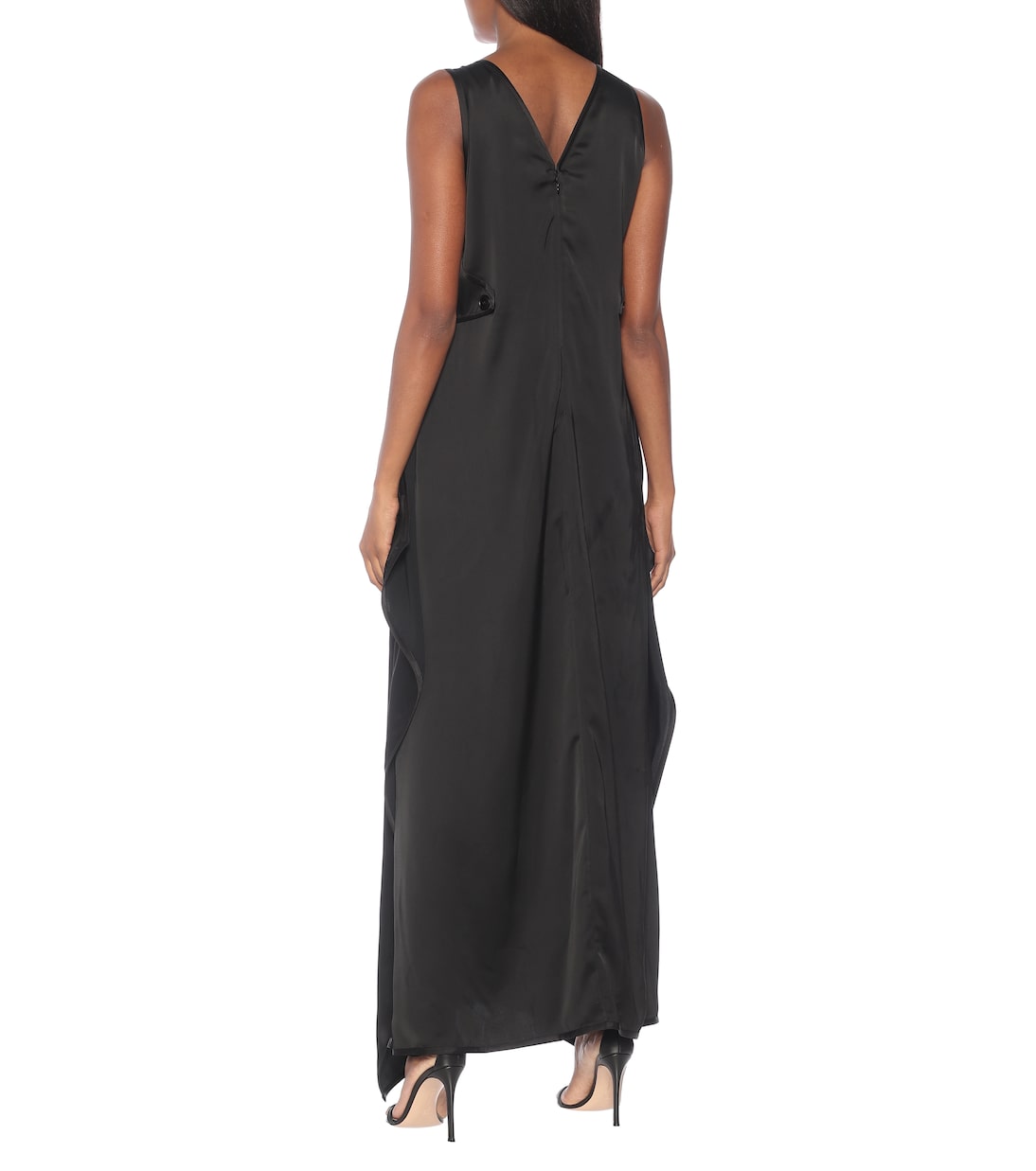Verzierte Robe aus Satin | Stella McCartney