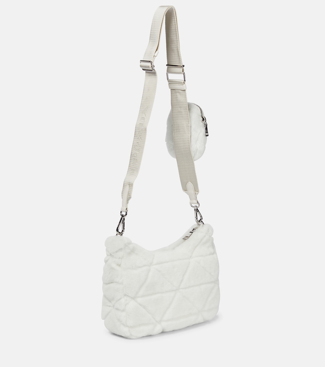 Borsa a spalla Re-Edition 2000 in shearling | Prada