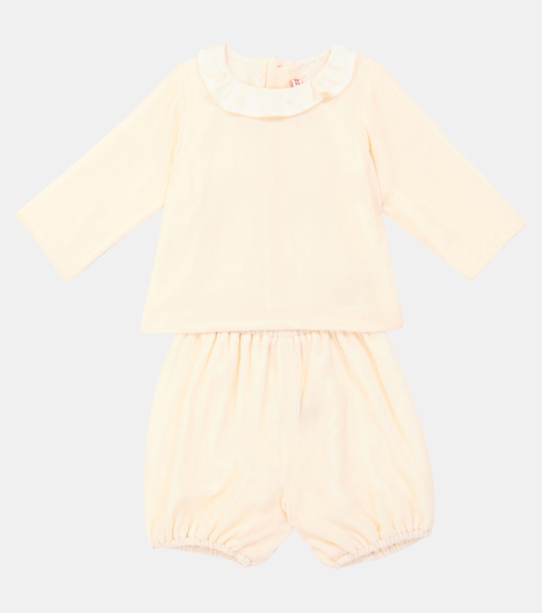 Baby - Blusa e culottes Thairys in velluto | Bonpoint
