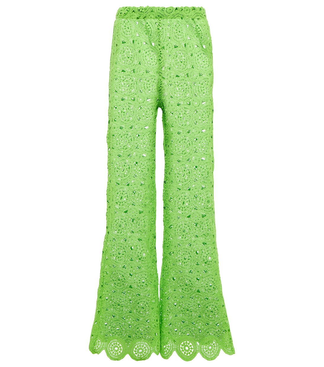 Pantalon évasé Nola en crochet | Rotate
