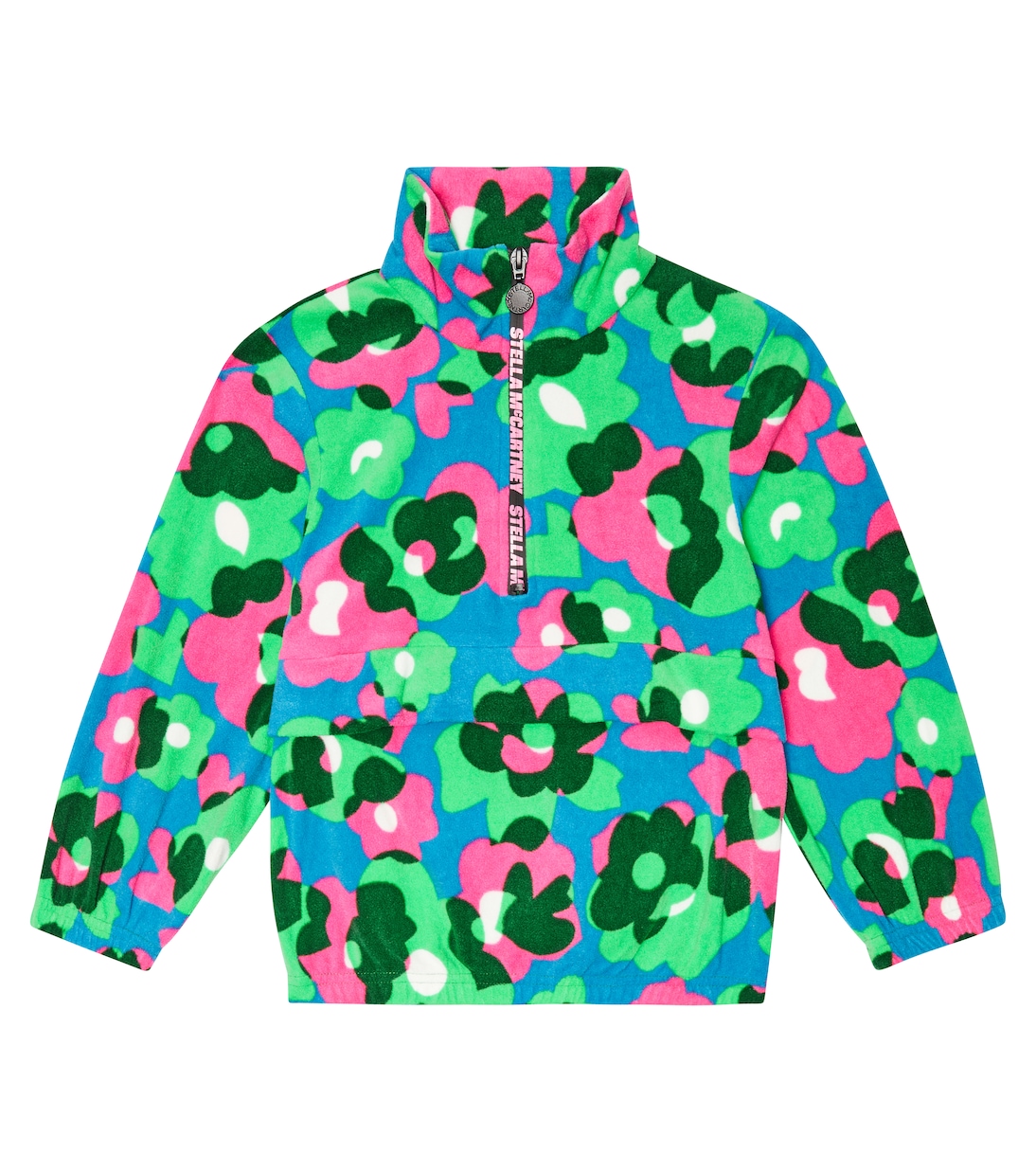 Floral fleece sweatshirt | Stella McCartney Kids
