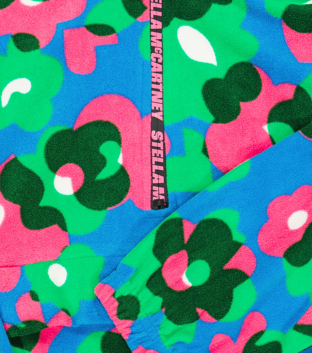 Floral fleece sweatshirt | Stella McCartney Kids