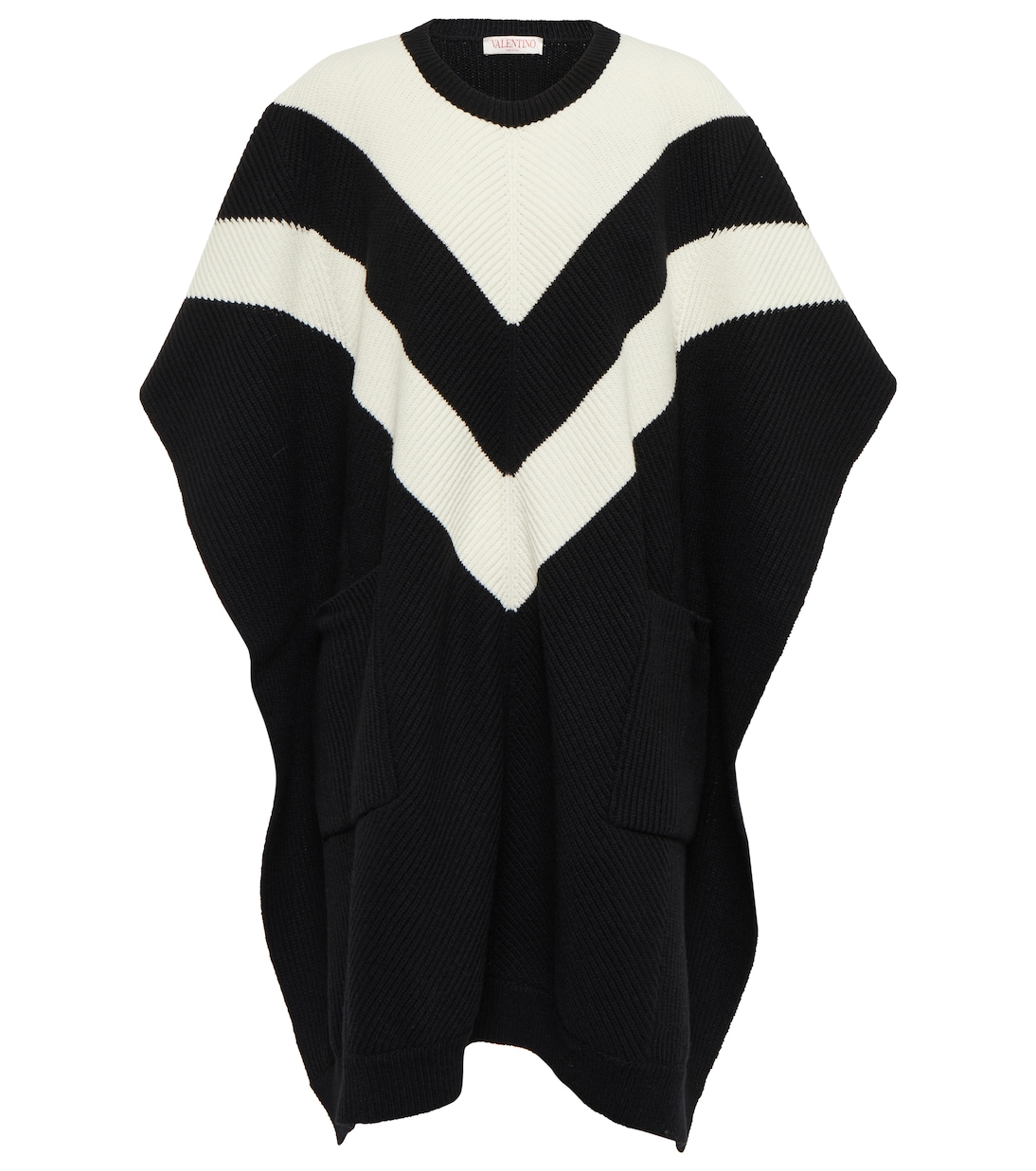 Poncho in lana vergine | Valentino