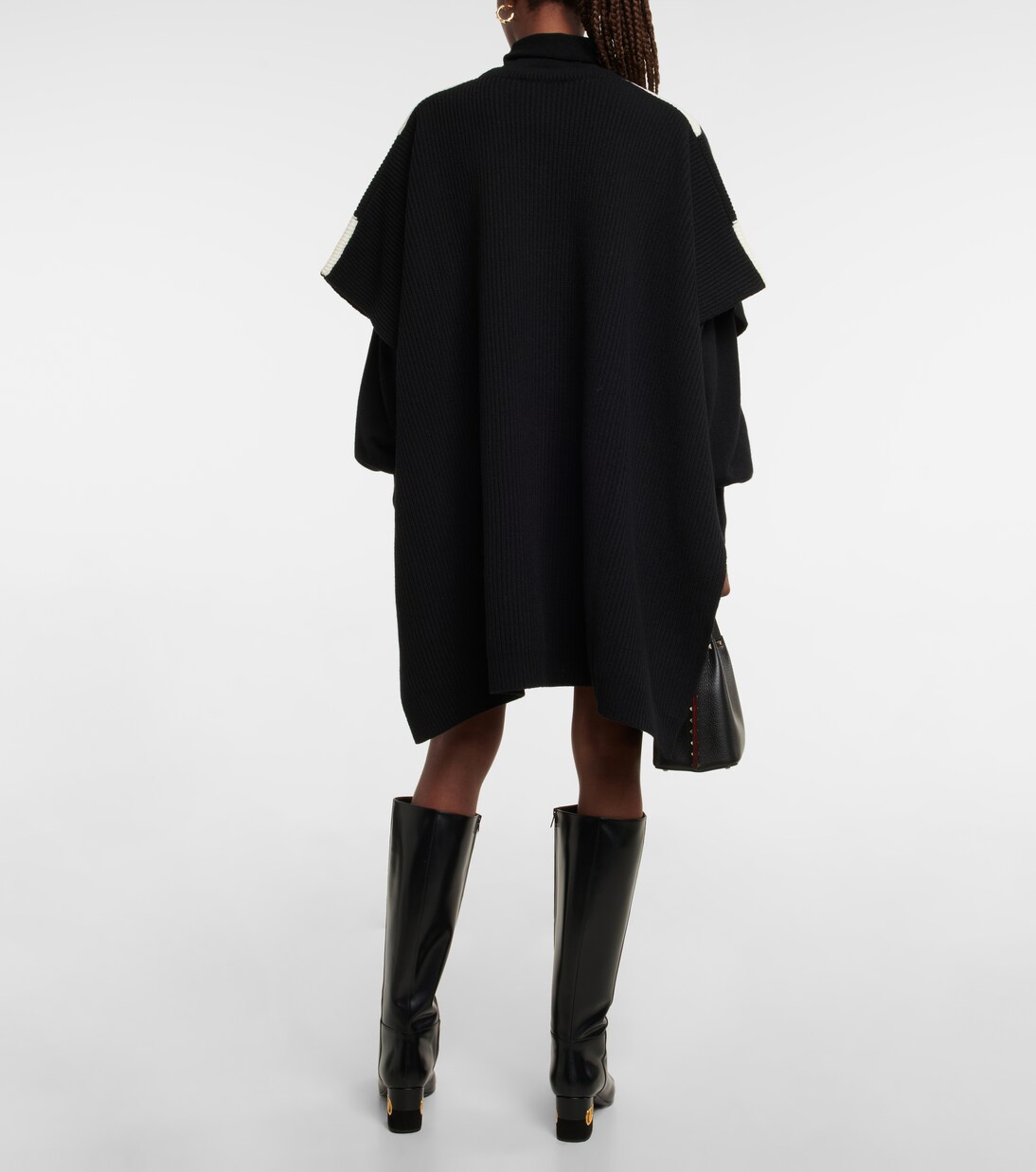 Poncho in lana vergine | Valentino