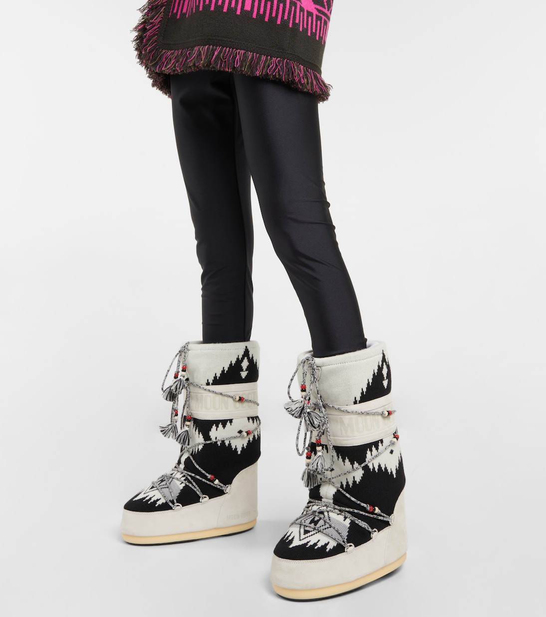 x Moon Boot Icon Knit boots | Alanui