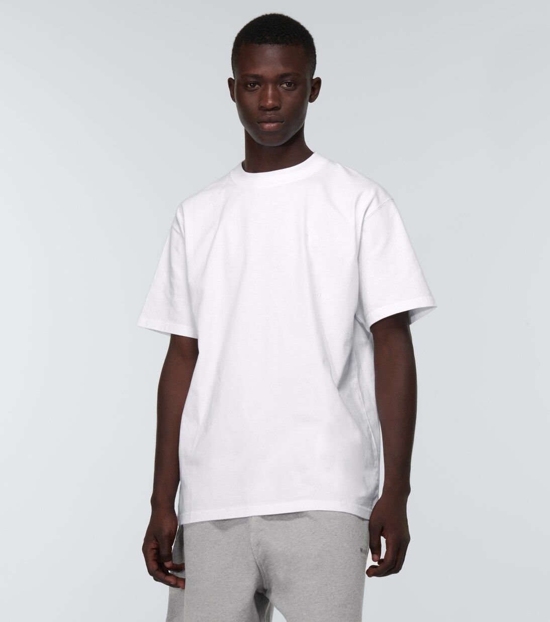 Camiseta de punto fino de algodón | CDLP