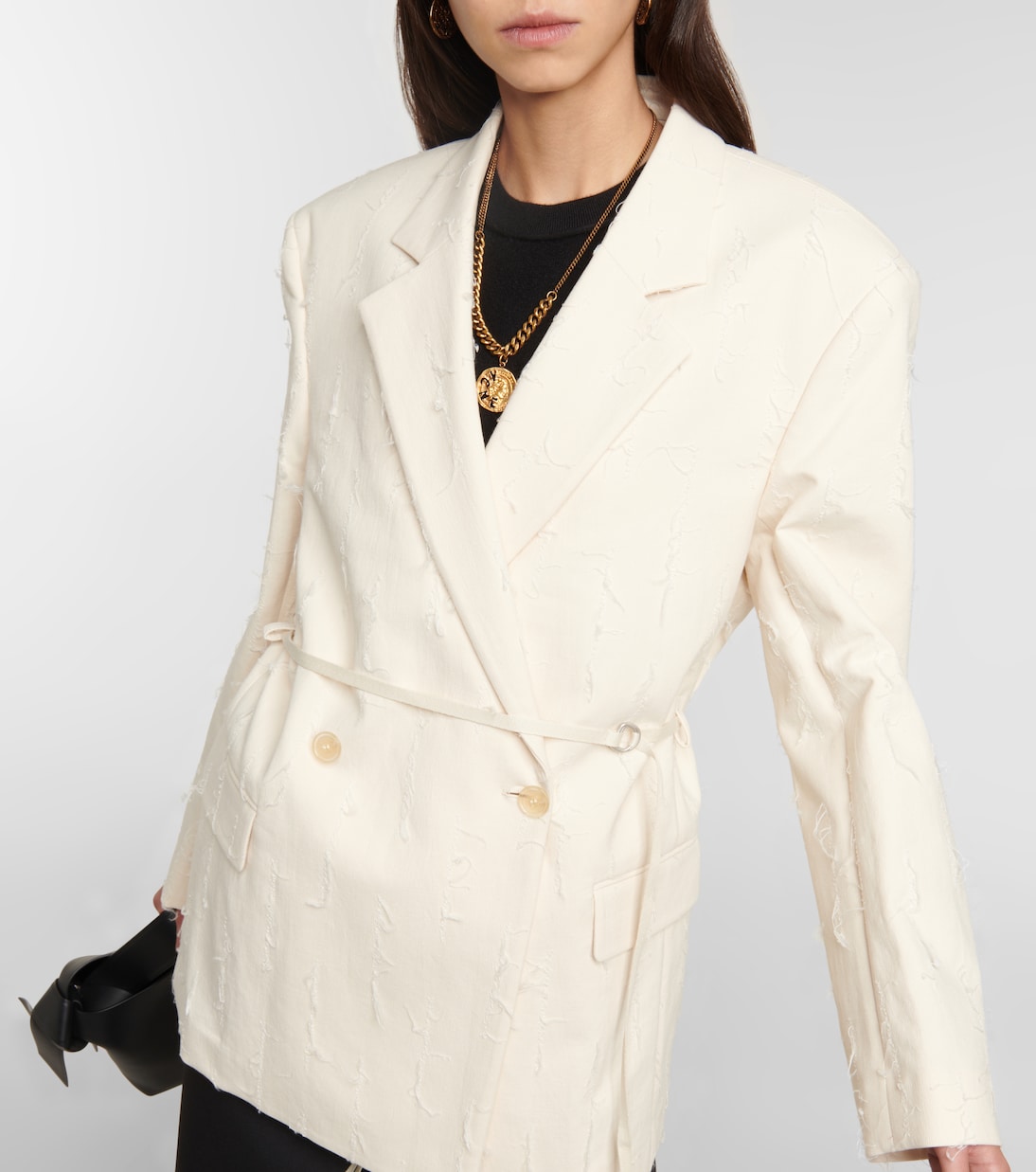Blazer en mezcla de algodón | Acne Studios