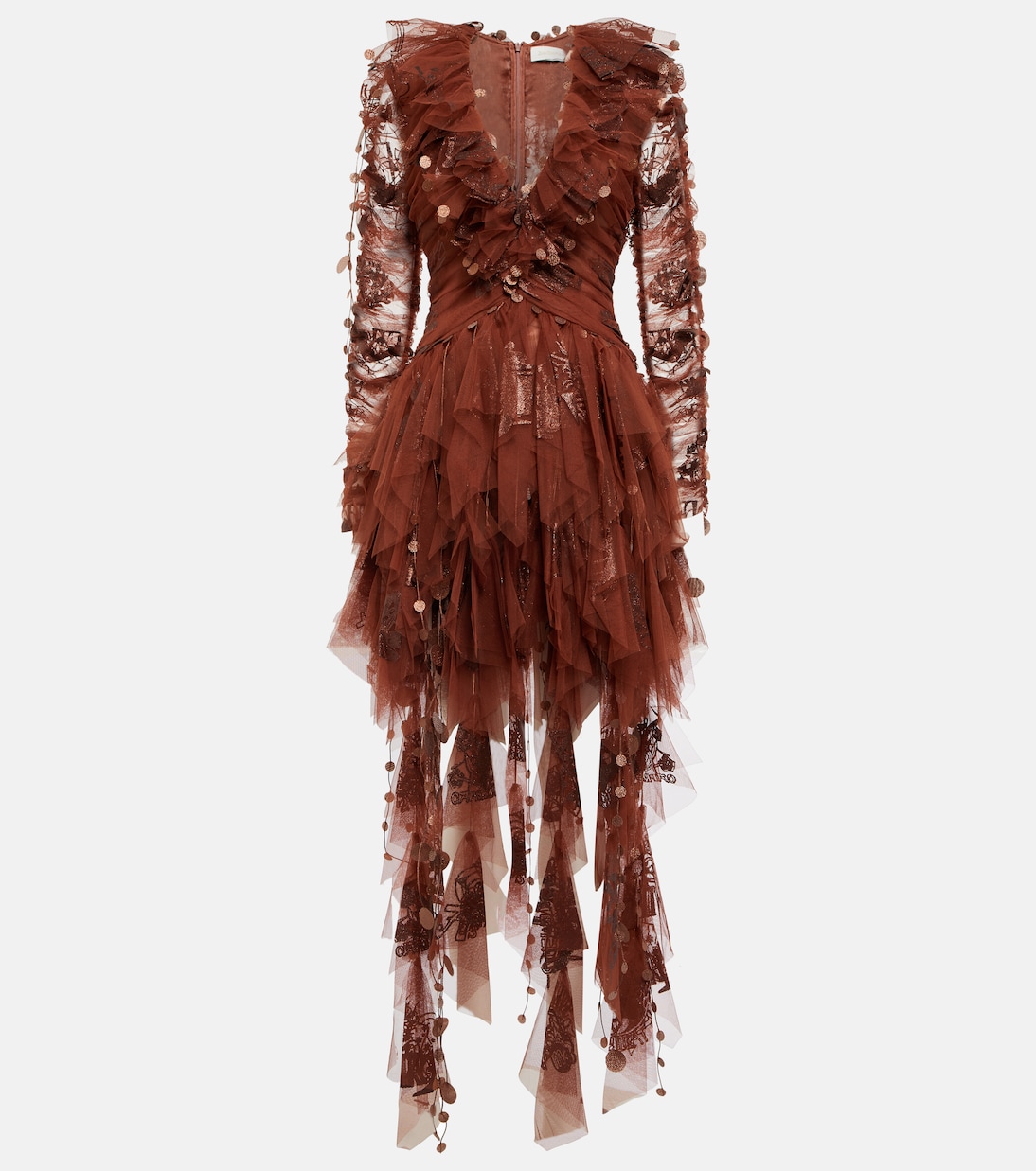 Robe Kaleidoscope en organza | Zimmermann
