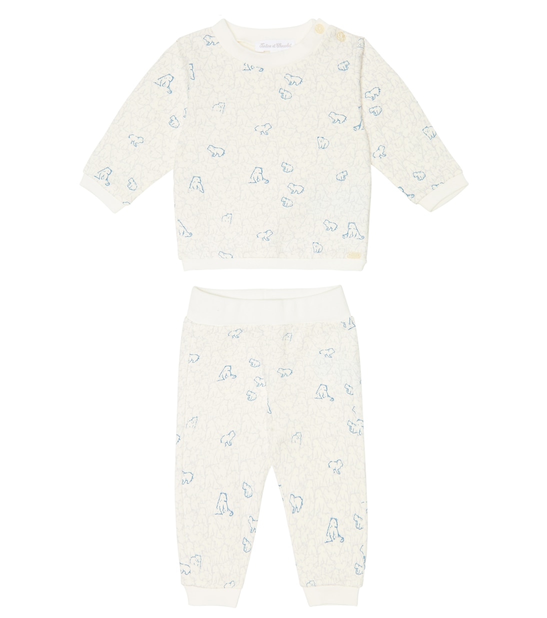 Baby sweatshirt and sweatpants set | Tartine et Chocolat