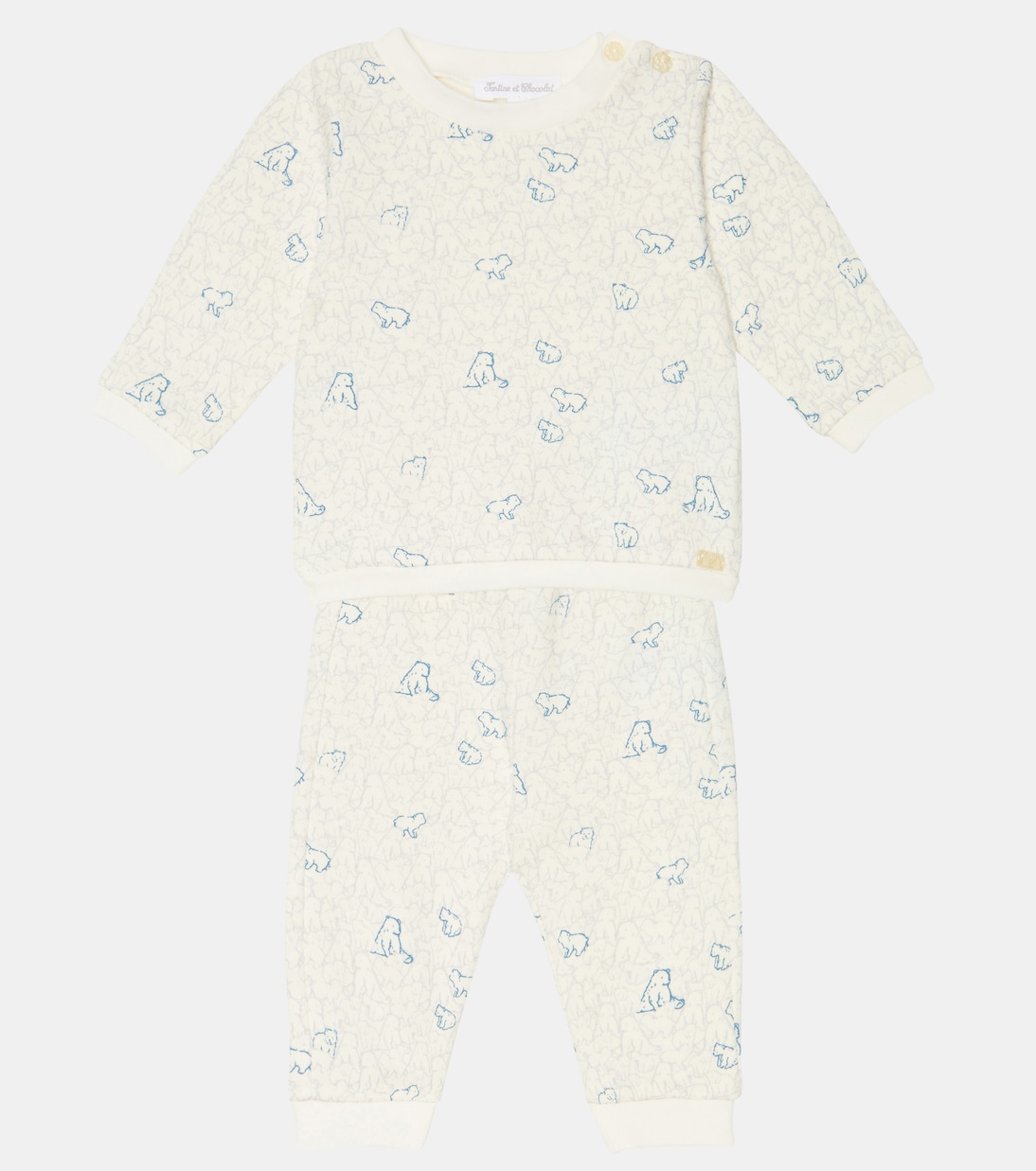 Baby sweatshirt and sweatpants set | Tartine et Chocolat
