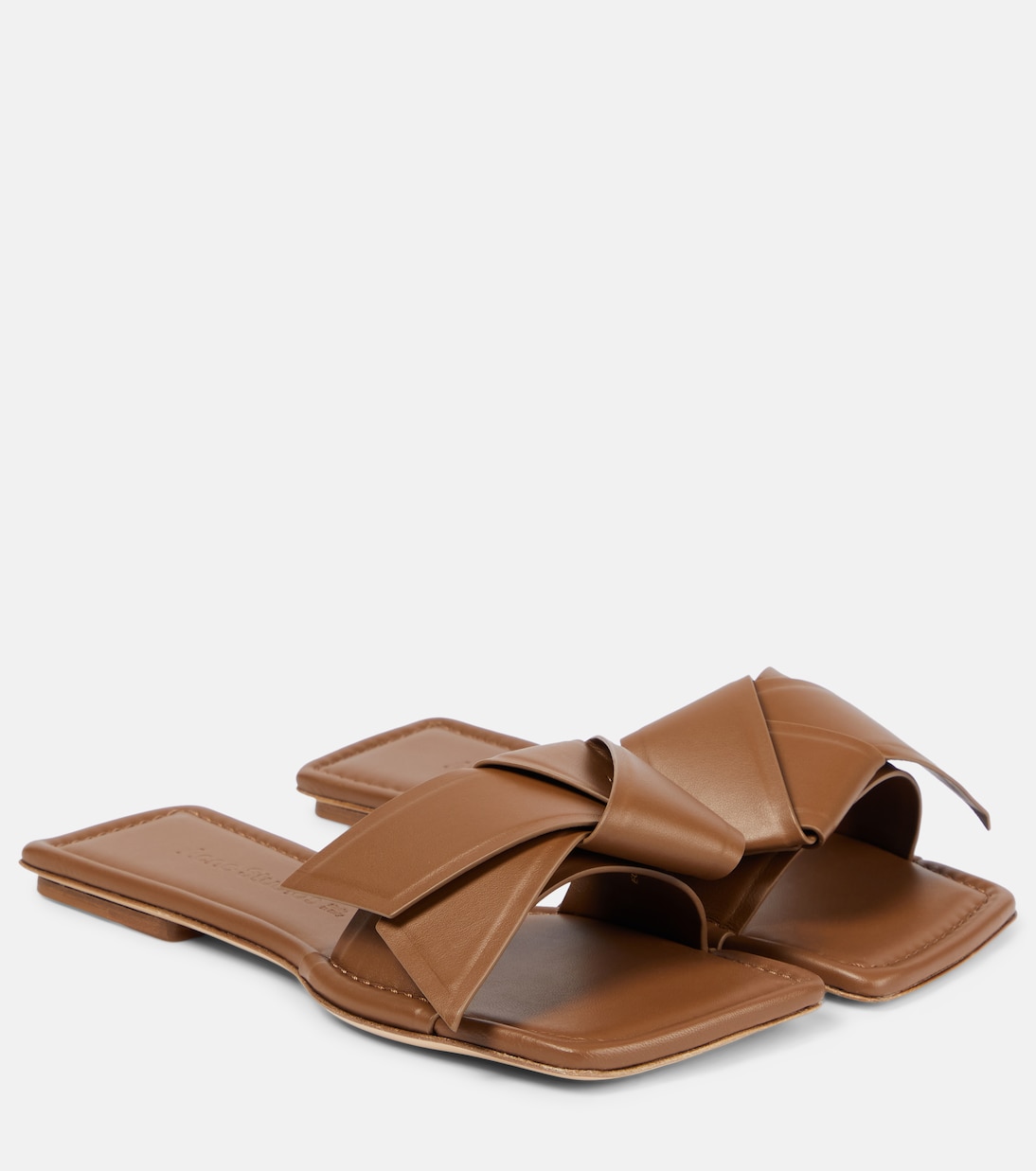 Pantolletten Musubi aus Leder | Acne Studios