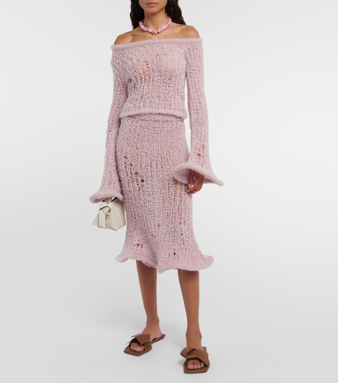 Pantolletten Musubi aus Leder | Acne Studios
