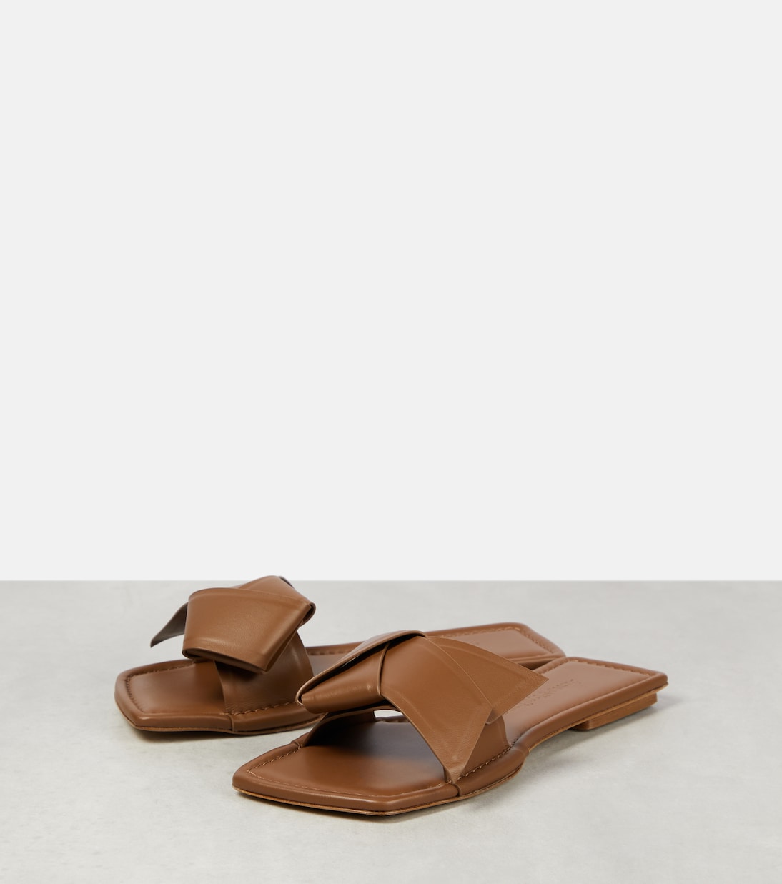 Pantolletten Musubi aus Leder | Acne Studios