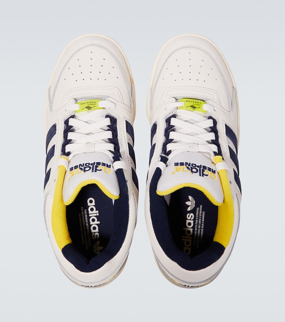 Sneakers Torsion Response aus Leder in WeiB Adidas Mytheresa