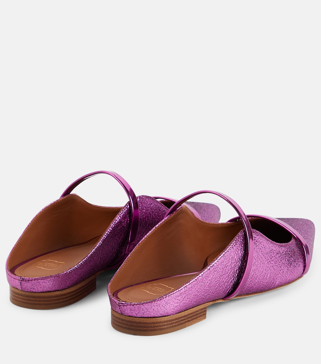 Slippers Maureen in Lurex® | Malone Souliers